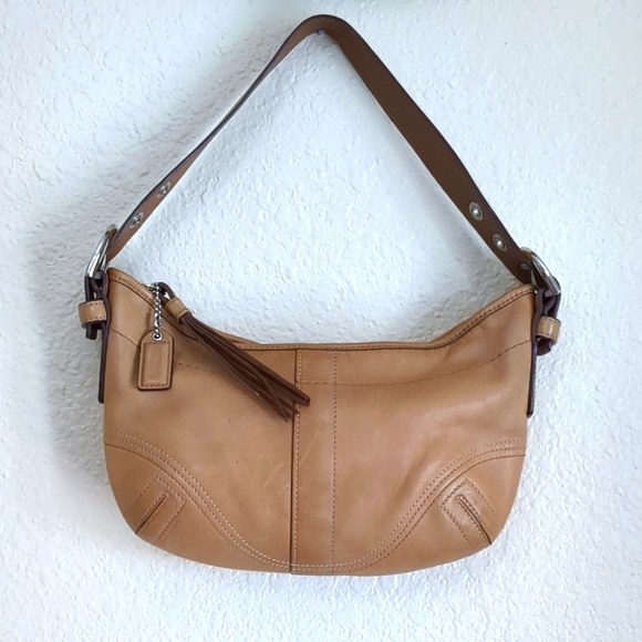 Coach Bags Coach Leather Soho Hobo Caramel Shoulder Bag Purse